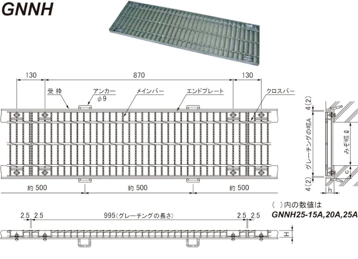 グレーチング frp 吹き抜け frpグレーチング ファイバーグレーチング 厨房 激安 価格 販売 格安 安い 安く買う 最安値 スチール製グレーチング23