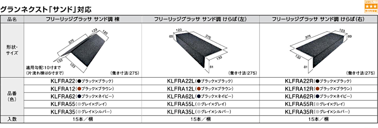 屋根材 屋根 激安 価格 格安 一番 メーカー 安い 販売 ケイミュー 周辺部材・換気役物 イメージ16