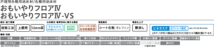 大建工業 ダイケン カタログ ハピア 室内ドア 引き戸 建具 激安 格安 安い 値引き率 価格 取扱店 見積もり 床材 おもいやりフロアⅣ おもいやりフロアⅣ-VS